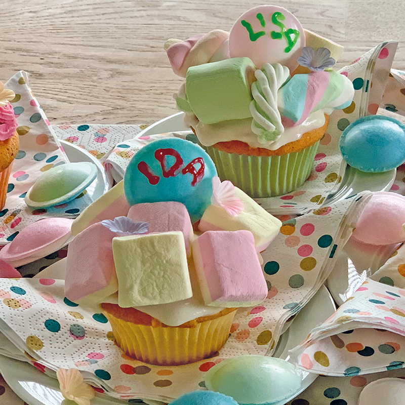 Ufonauten Party Cupcakes